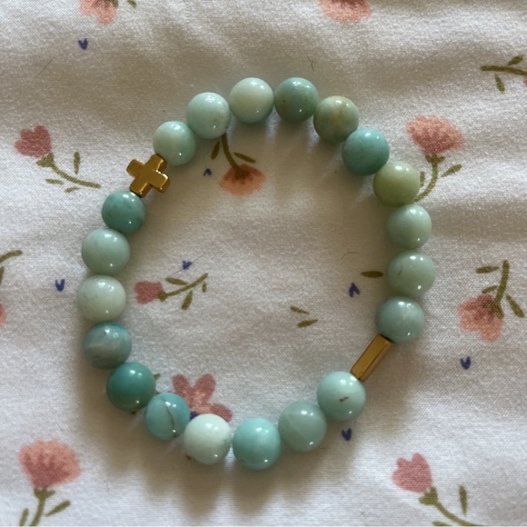 Aventurine & Cherry Quartz bracelets - Picture 2 of 3